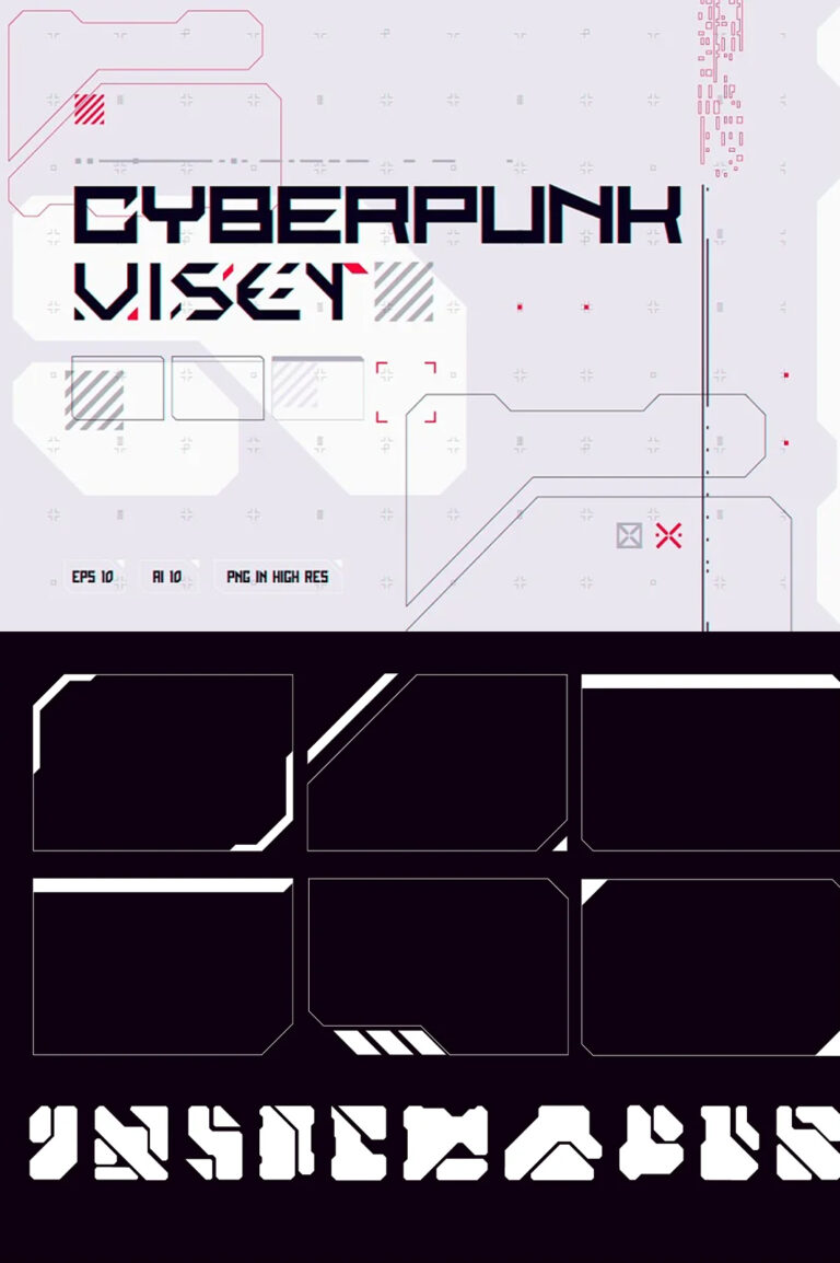 CyberPunk UI Set - Siteoutsite