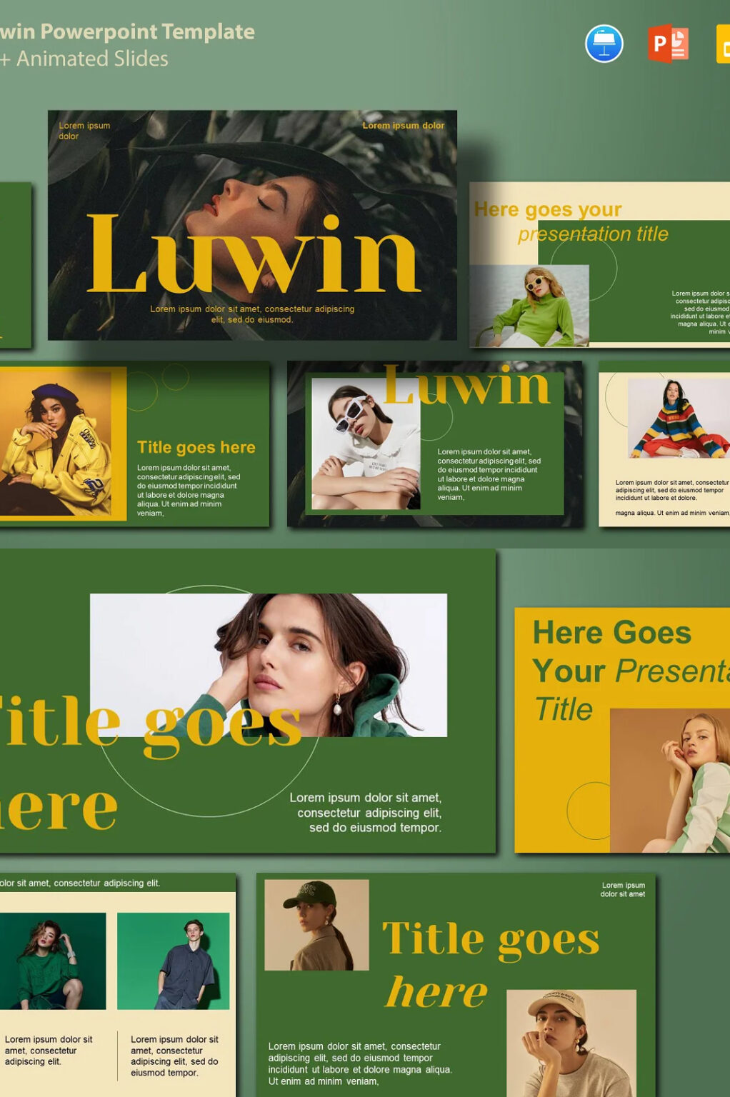 LUWIN PowerPoint Template - Siteoutsite