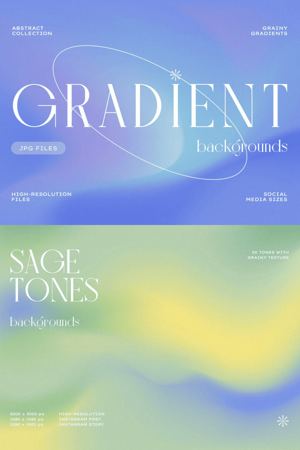 Grainy Gradient Textures Pack Graphics - Siteoutsite
