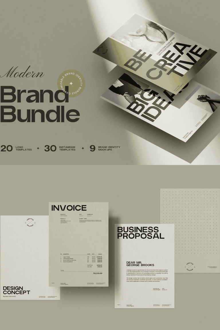 Modern Brand Bundle Graphics - Siteoutsite