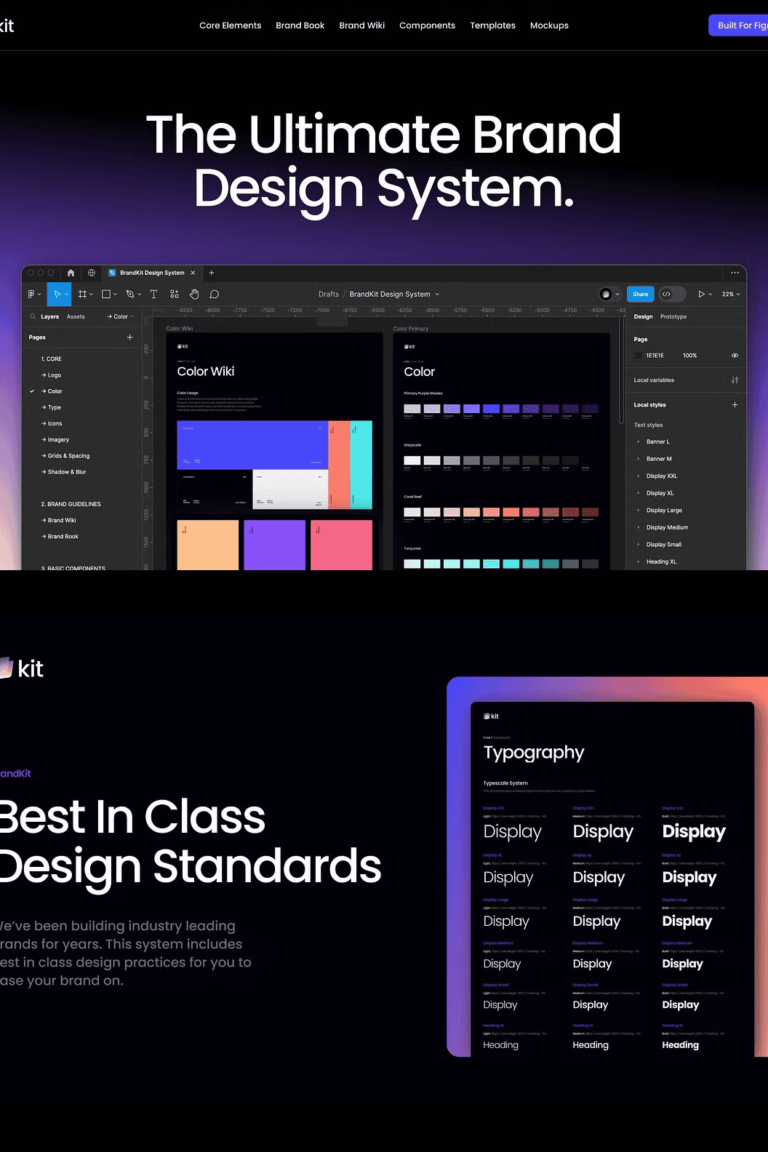 BrandKit - Brand Identity System - Siteoutsite