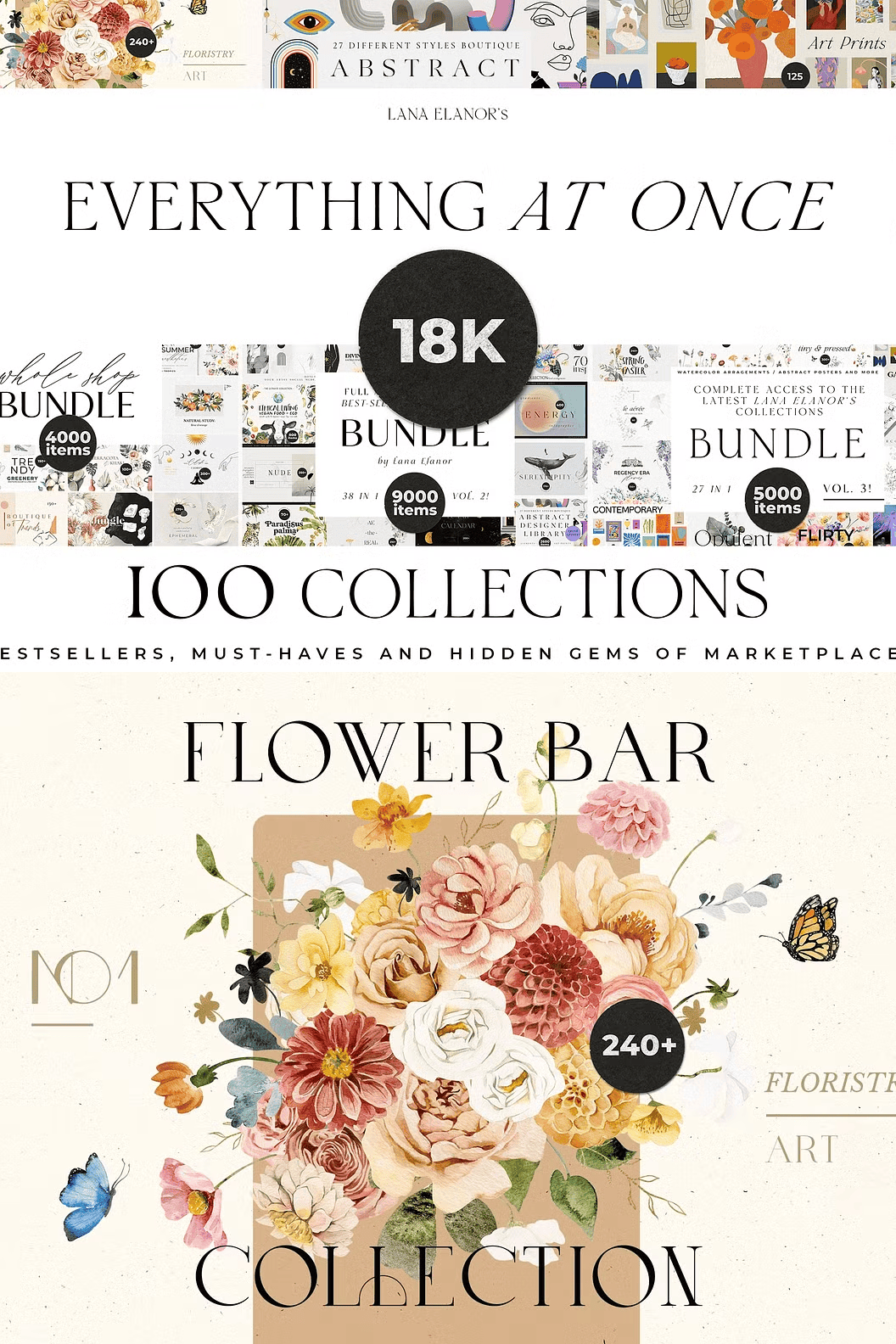 BUNDLE 18,000 graphics — 100 in 1 - Siteoutsite