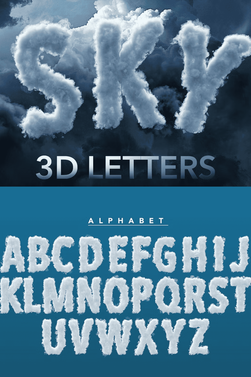 Sky Cloud Letters Siteoutsite Sky Cloud Letters Siteoutsite