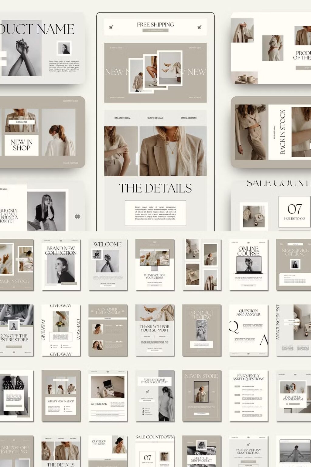 Email Marketing Newsletter Template Siteoutsite